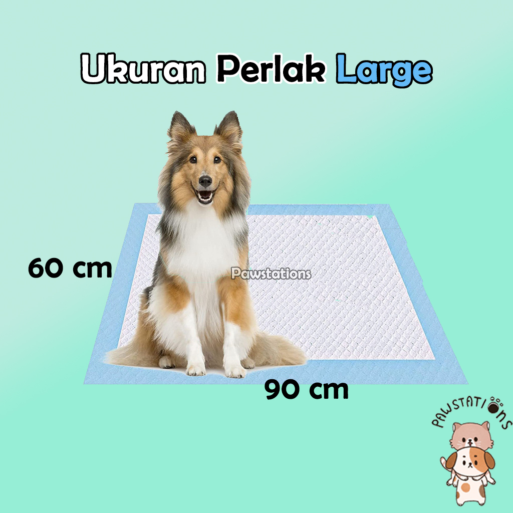 Perlak / Alas Pipis Pee Pad Alas Kencing Anjing Alas Pipis Anjing 10pcs