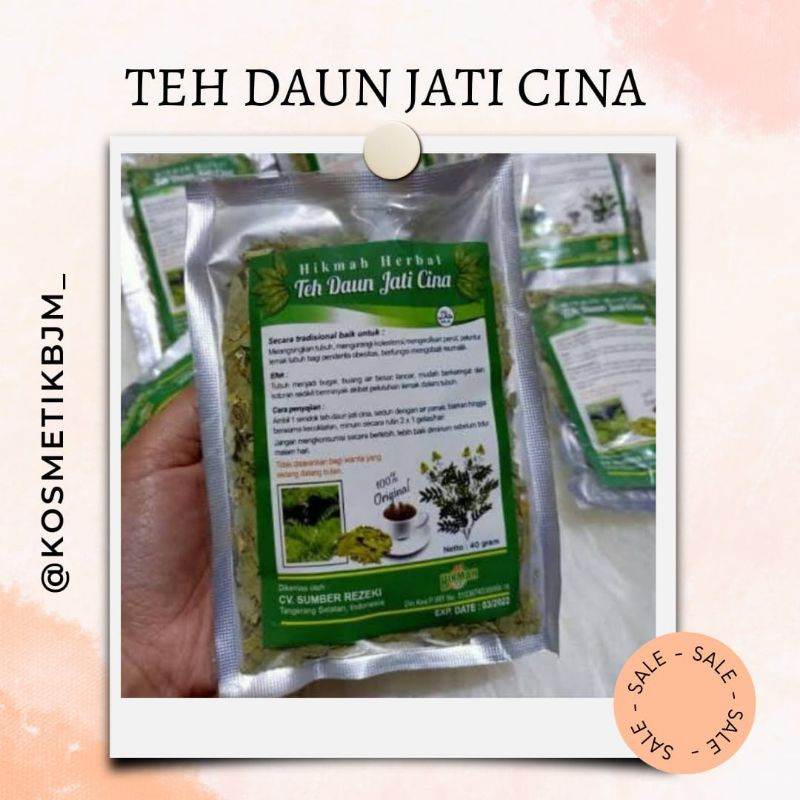 

TEH DAUN JATI CINA
