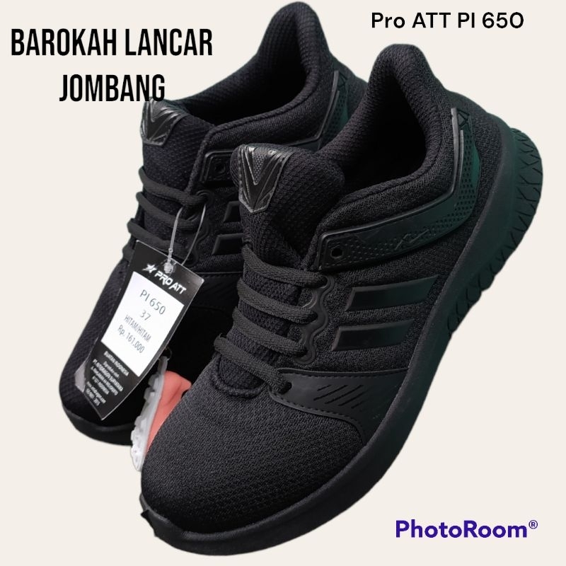 SEPATU SEKOLAH HITAM PRO ATT PI / MI /MA SIZE 35-38 100% ORIGINAL