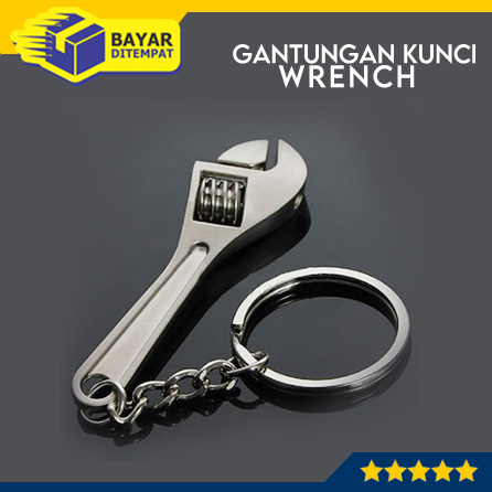 Gantungan Kunci Inggris Mini Wrench Tools