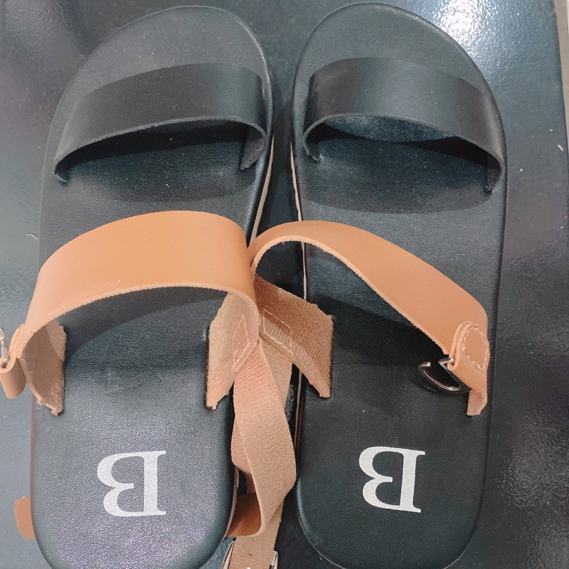 Preloved Berrybenka - Sepatu Sandal Tali Wanita Sofia Senna Eva Sandal