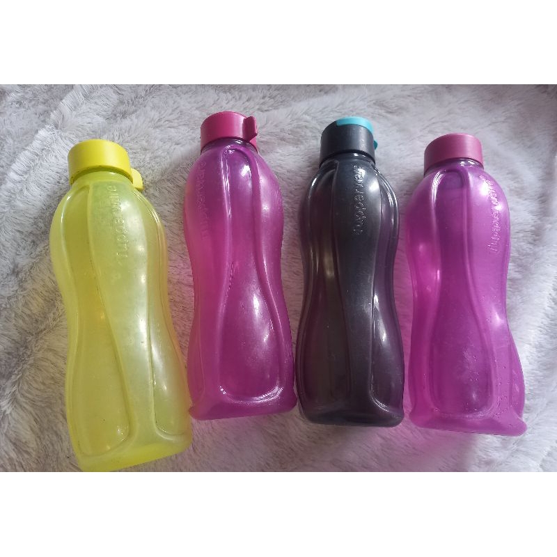 preloved botol minum tupperware. botol eco tupperware 750ml