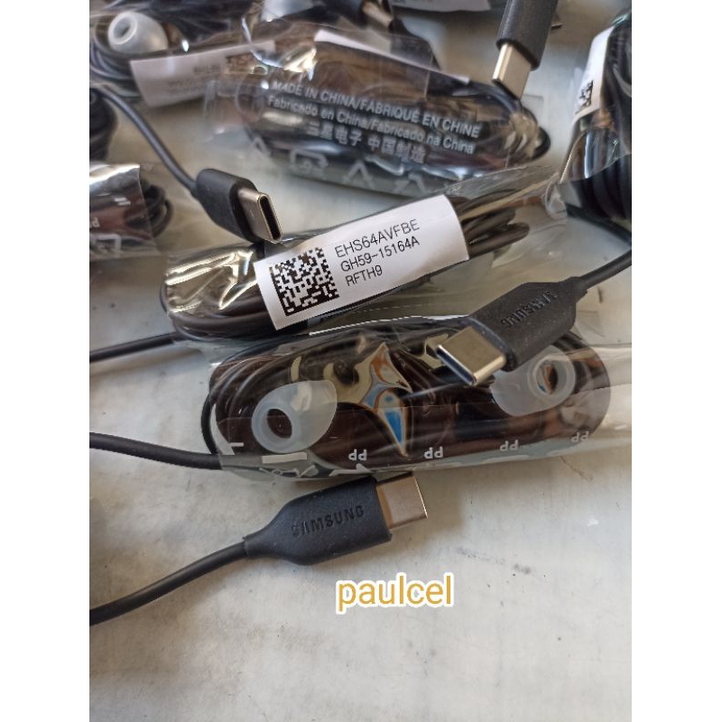 HEADSET SAMSUNG TIPE C A80 ORIGINAL 100%