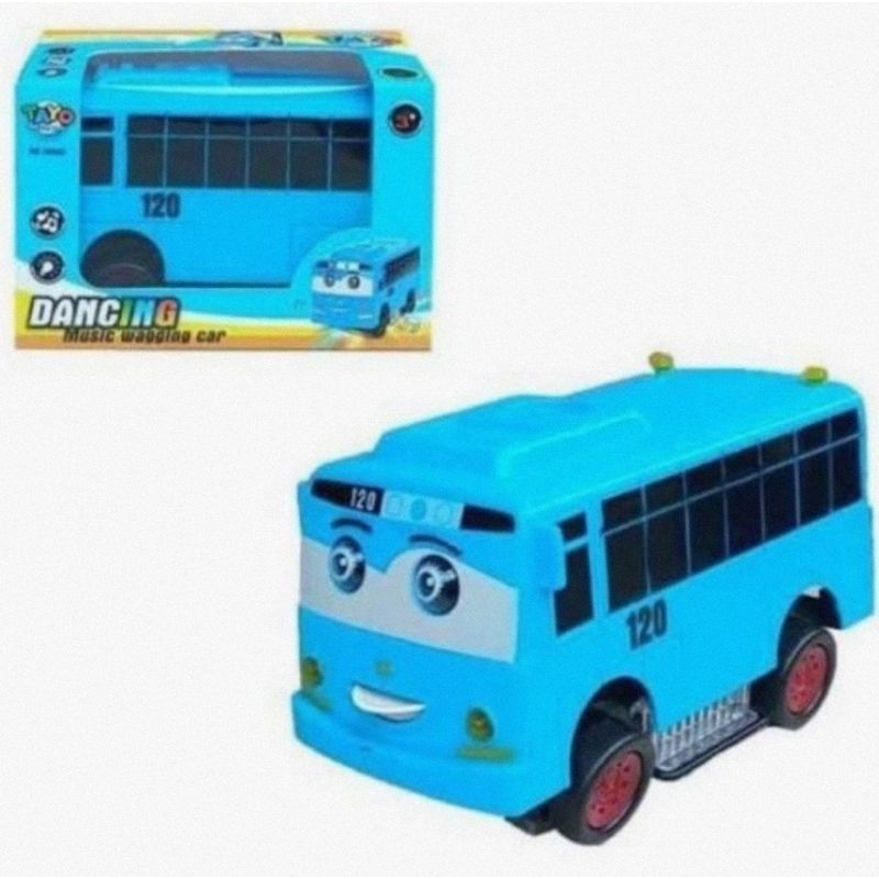 Mainan Tayo The Little Bus Dancing Music Wagging Car