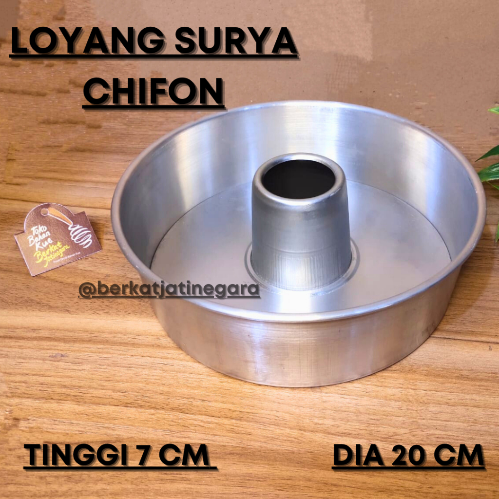 LOYANG CHIFON 20 CM/ LOYANG SURYA BONGKAR PASANG/ PCS