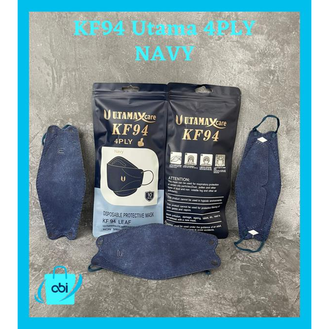 MASKER KF94 UTAMA 4 PLY ISI 10 PCS