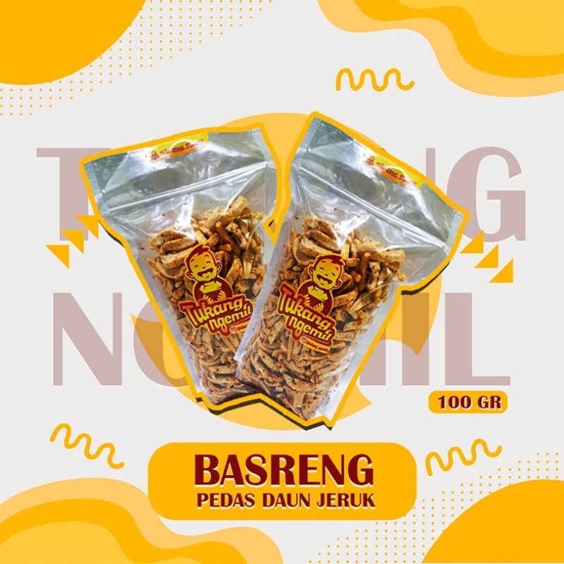 

Basreng Pedas Daun Jeruk / Bakso Goreng Pedas Daun Jeruk / Isi 100gr