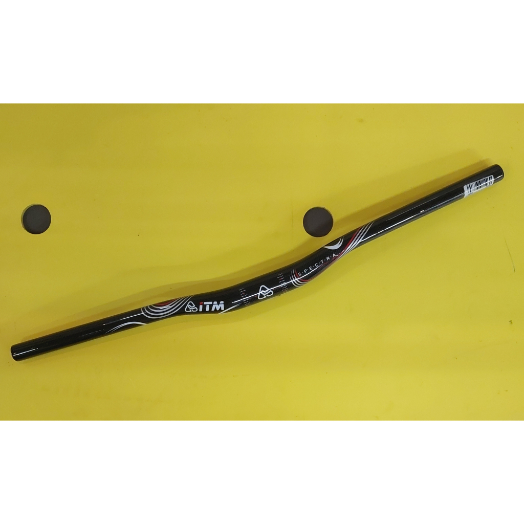 handlebar itm spectra semi rise 31.8 640mm carbon composite original stang sepeda mtb hybrid seli