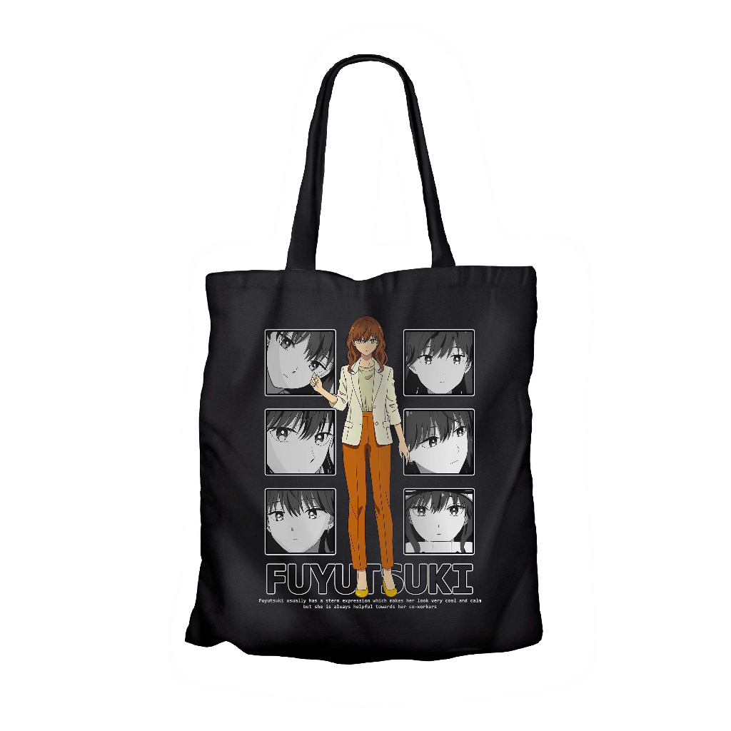 Tote bag infinite anime FUYUTSUKI - Koori Zokusei Danshi material canvas