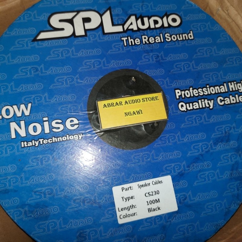 Kabel SPL Audio CS-230 (2x3) 50 Meter CS230 50M