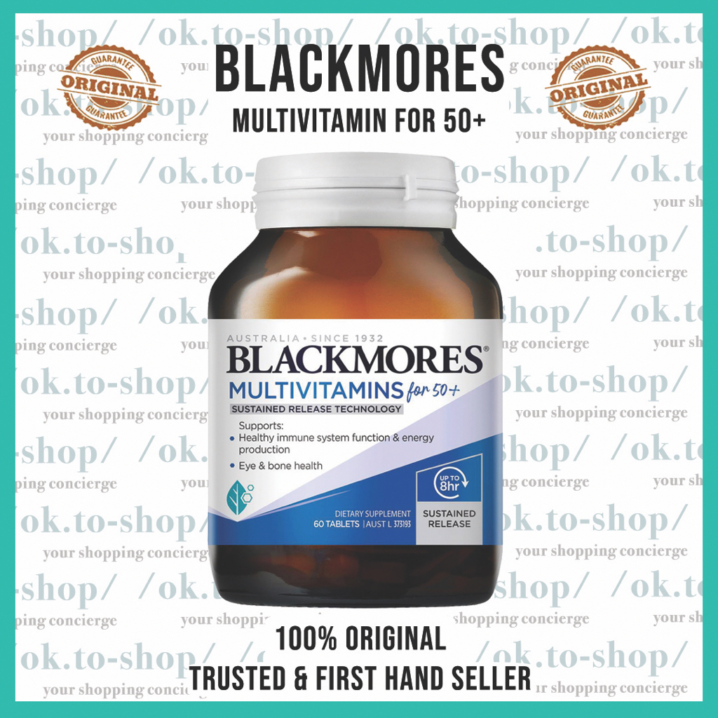 Blackmores Multivitamin for 50+ READY