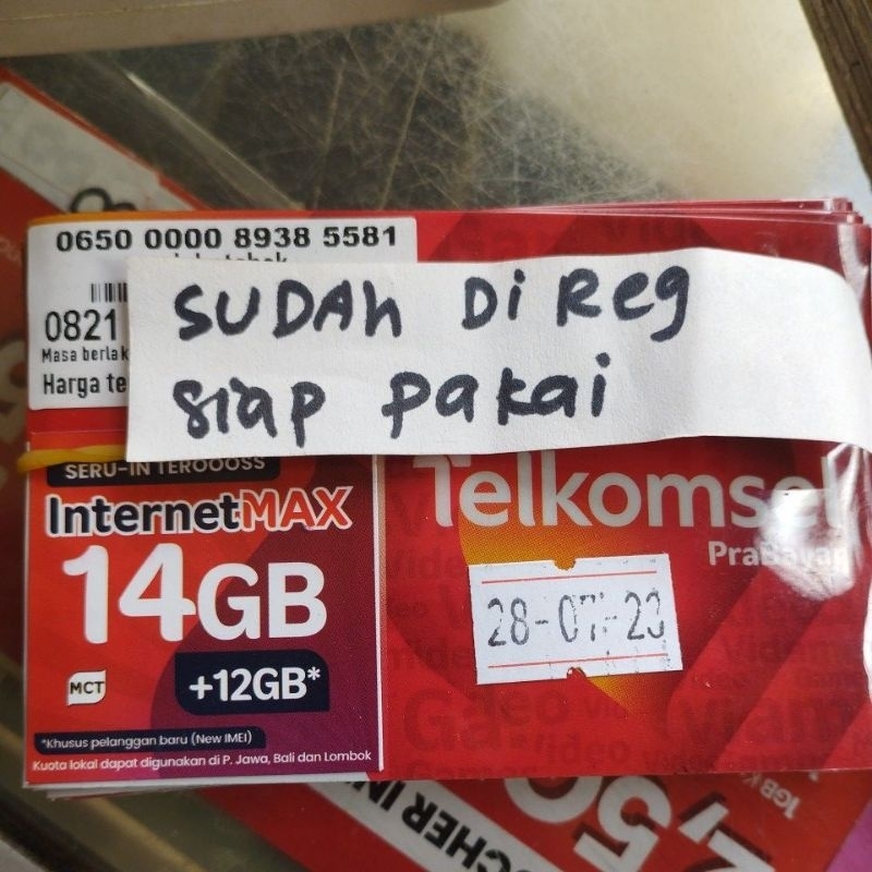 perdana internet Telkomsel 14.gb