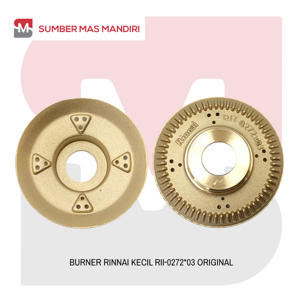 BURNER KOMPOR GAS RINNAI / KUNINGAN KOMPOR GAS ORIGINAL RINNAI KIRI