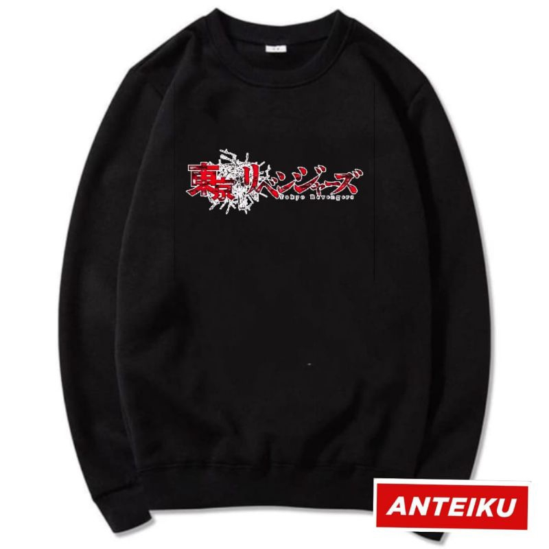 [Promo Sale] Crewneck Anime Tokyo Revenger Fleece Pria Wanita L-XXL