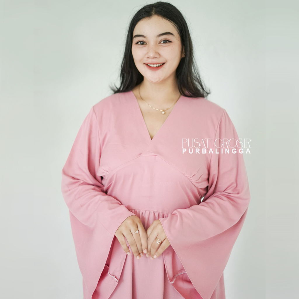 Mini Dress Lengan Panjang Trompet Dress Bumil Baju Wanita Busui casual Dress A-line Big Size Dress k