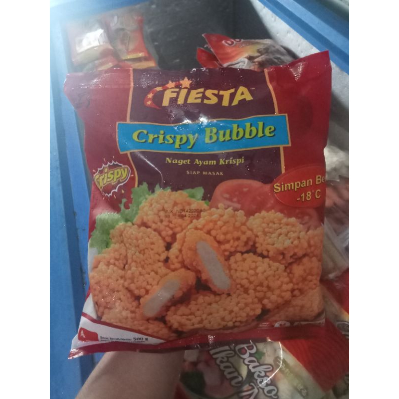 FIESTA Nugget Crispy Bubble 500gr