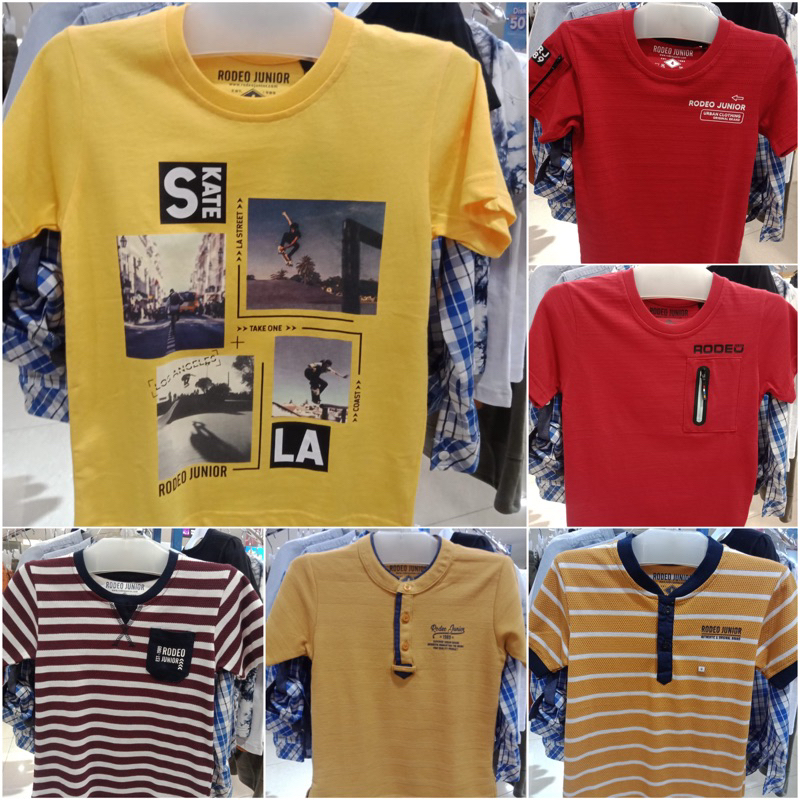 Kaos anak laki-laki Rodeo junior (4-12tahun)