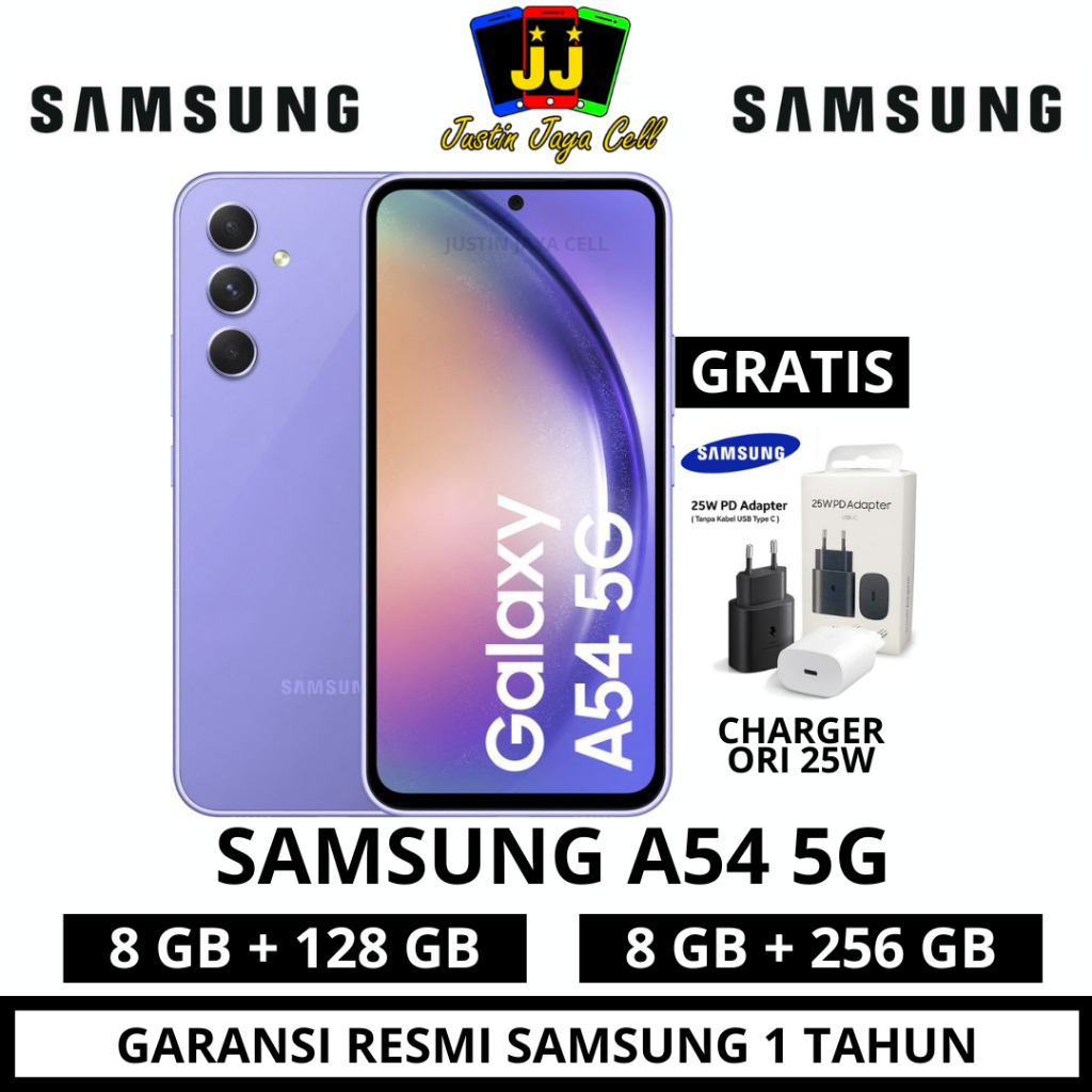 SAMSUNG A54 5G 8/256 &amp; A54 5G 8/128 GARANSI RESMI SAMSUNG 1 TAHUN