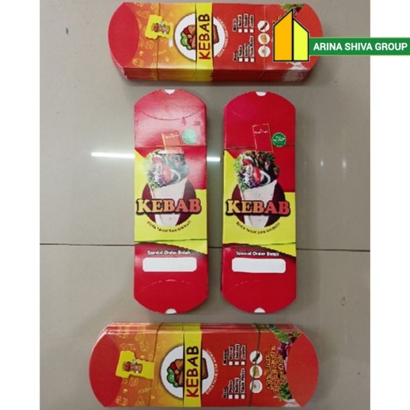 

150 LEMBAR KERTAS KEBAB TARIKAN UKURAN 25 × 9,5 CM HIGH QUALITY PAPER CRAFT TEBAL PRODUK TERBARU | KOTAK KEBAB KEKINIAN | DUS KEBAB VIRAL TIKTOK | KEMASAN KEBAB KEKINIAN | BOX KEBAB VIRAL | ARINA SHIVA GROUP 5915