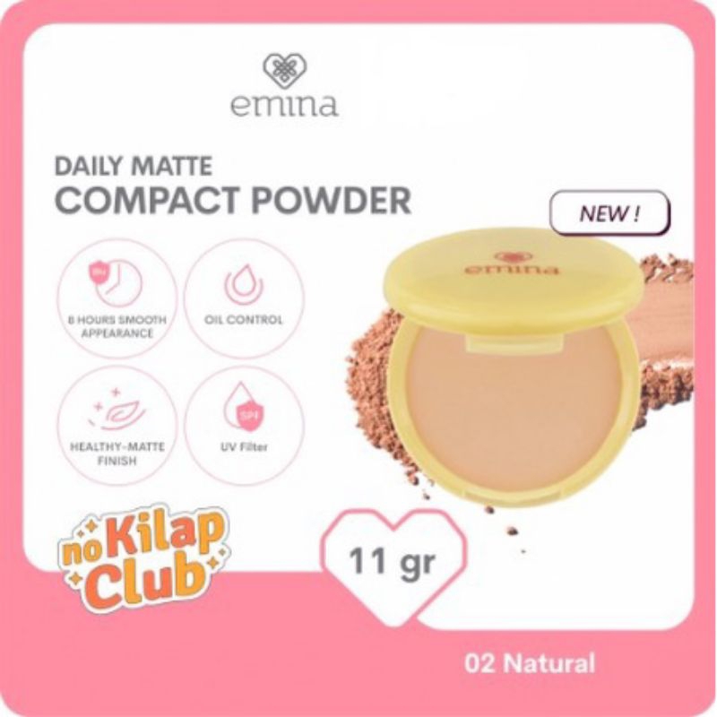 Emina compact powder / Emina bedak padat