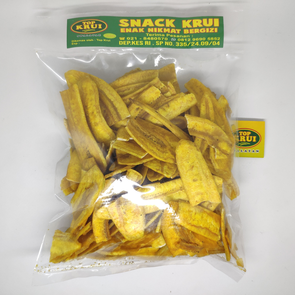 

Keripik Pisang Asin Gurih