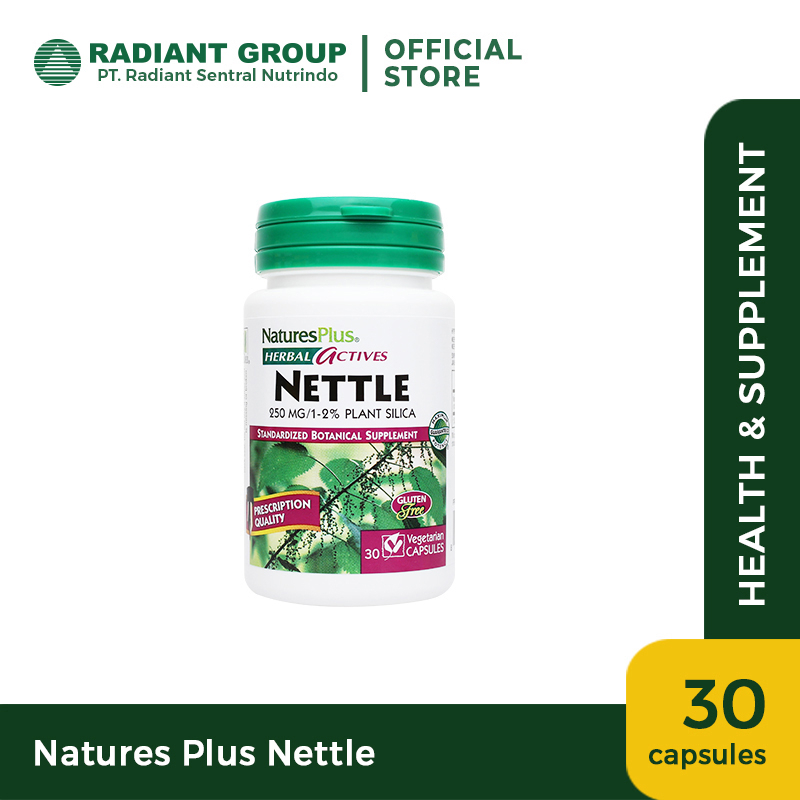 Natures Plus Nettle 250mg - 30 Capsules