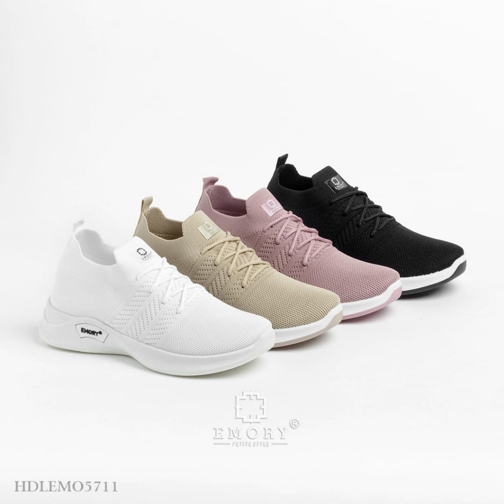 SEPATU WANITA EMORYSTYLE   Flexknit Sneakers HDLEMO 5711 MB