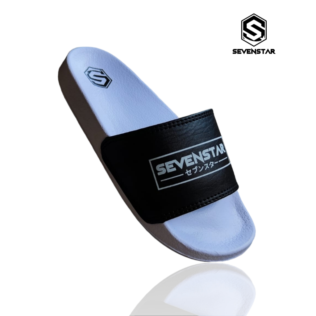 SEVENSTAR Sandal Slide Pria Original Sevenstar / Sandal Pria Wanita / Sandal Slop Pria Kekinian Orig