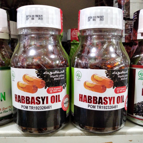 

Obat Herbal Habbasyi Oil / Habbatussauda Oil Murni HO2O10 210 Kapsul