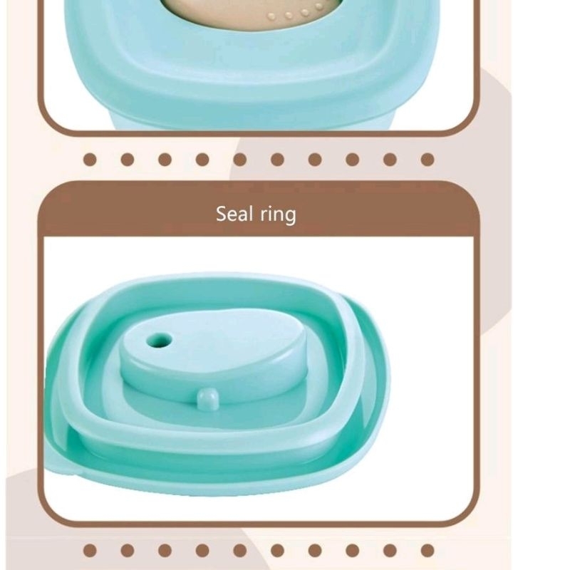 Kandila Baby Food Containers isi 4pc KDL-027