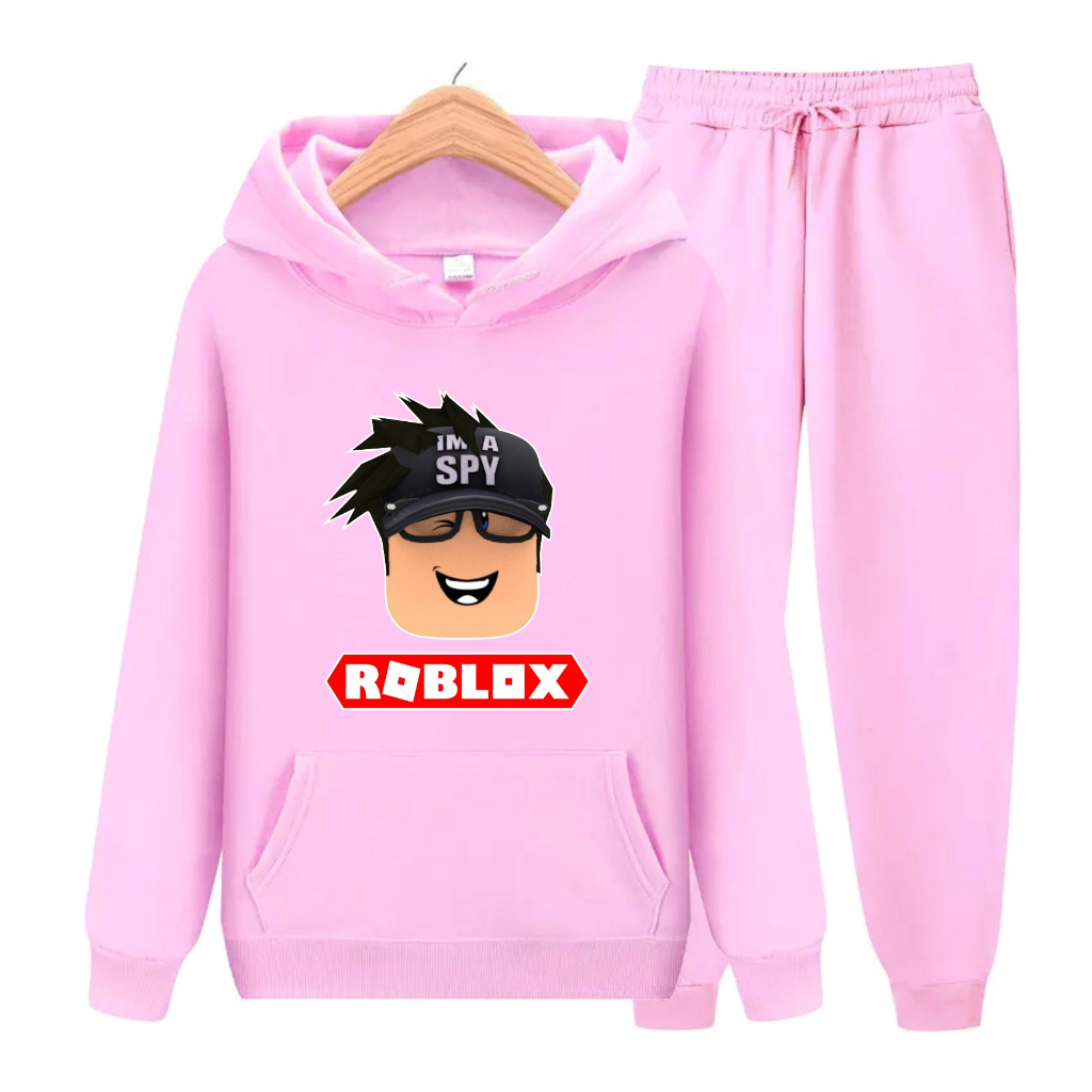 FenishaStore Setelan Sweater Hoodie Anak-anak ROBLOX Usia 4-13Tahun Bisa Bayar Ditempat COD