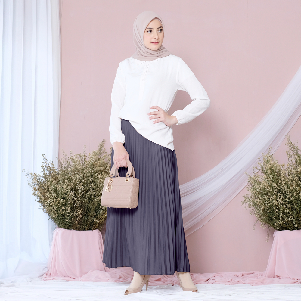 PLIZI Skirt - Rok Plisket by Hijab Mamah icis