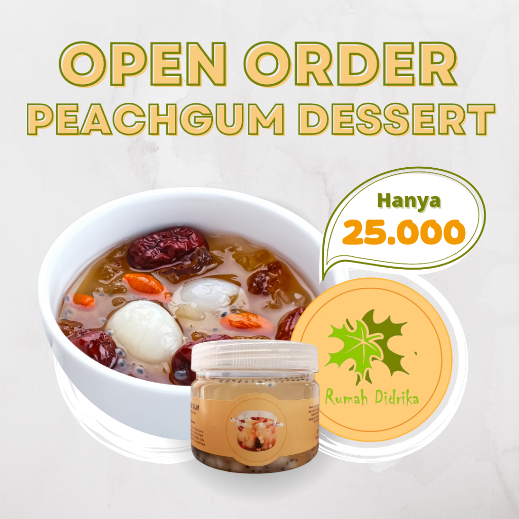 

Peachgum Dessert - Dessert Enak & sehat