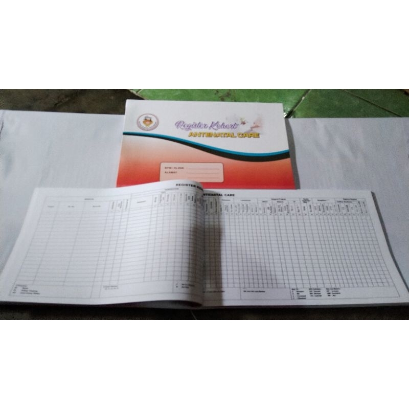 

BUKU REGISTER KOHORT ANTENATAL CARE