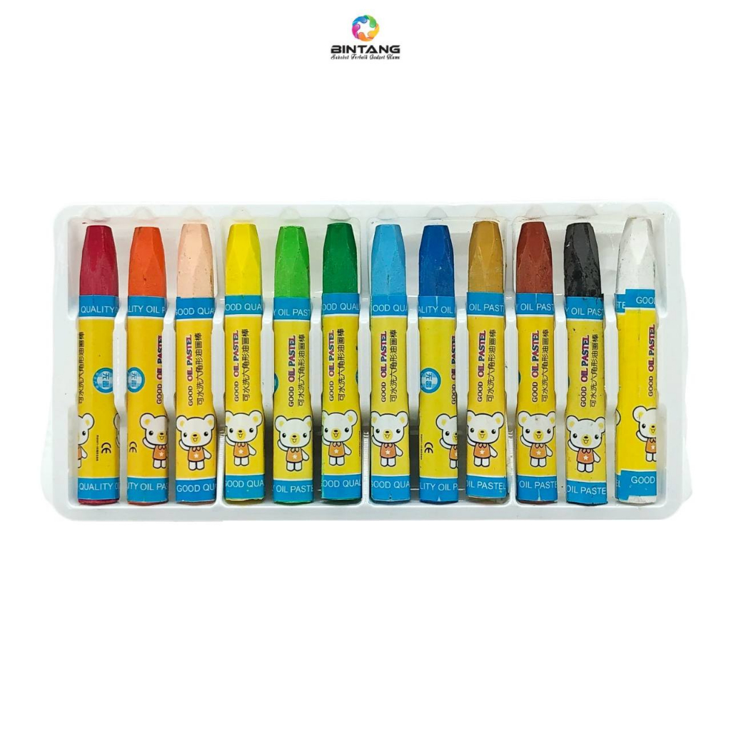 

PASTEL MINYAK 12 WARNA