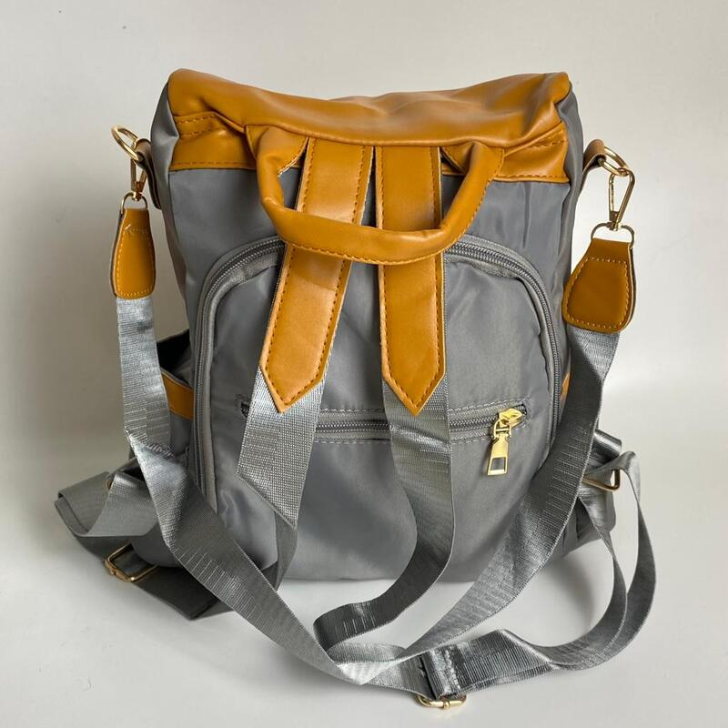 138315 Ransel Korea Multifungsi Tas Wanita Punggung Tas Samping Import Kantor Kerja Sekolah Kuliah Outdoor Trendy Fashion