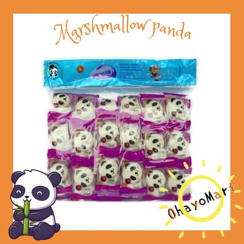 Marshmallow Panda/ permen panda/ permen kenyal/ permen awan 250g