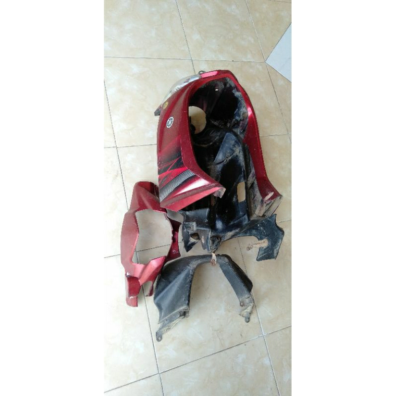 Tameng depan set batok Vega ZR original