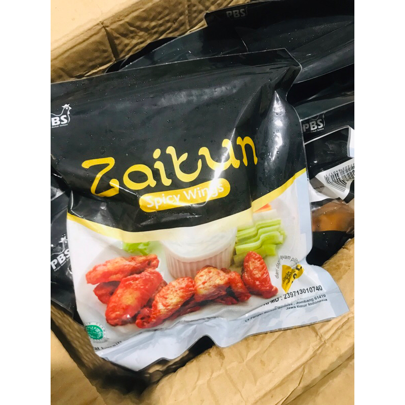 

zaitun spicy wings 500 gr