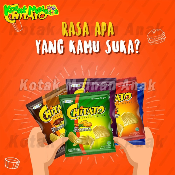 

Chitato Potato Snack Kentang 68 gr Cemilan Keripik Citato