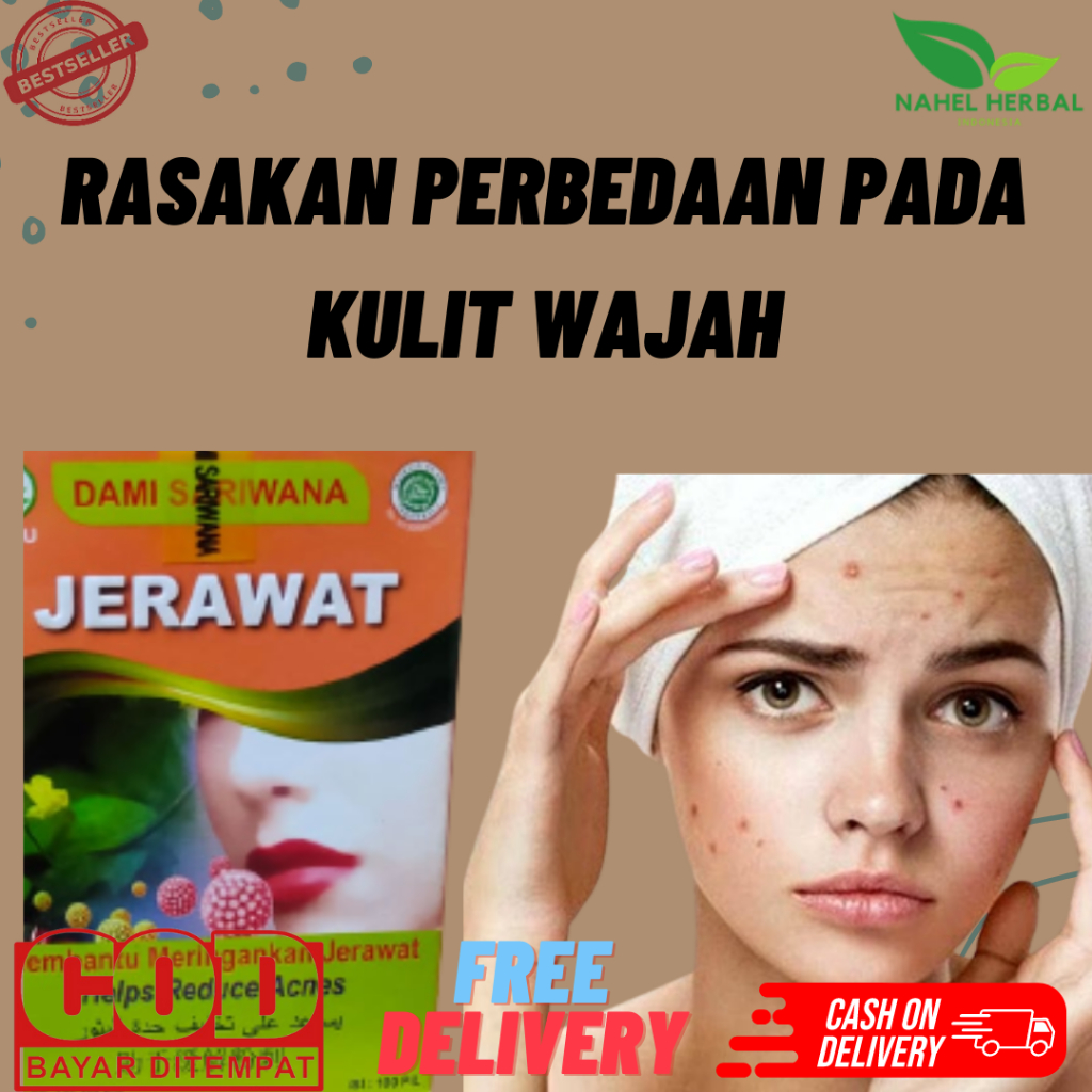 Tidak perlu khawatir dengan jerawat lagi, coba Kapsul Dami Sariwana untuk wajah bersih - Suplemen Je