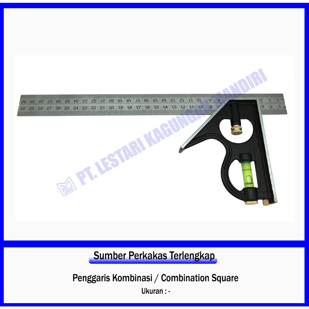 

Combination Square | Penggaris Kombinasi 30cm
