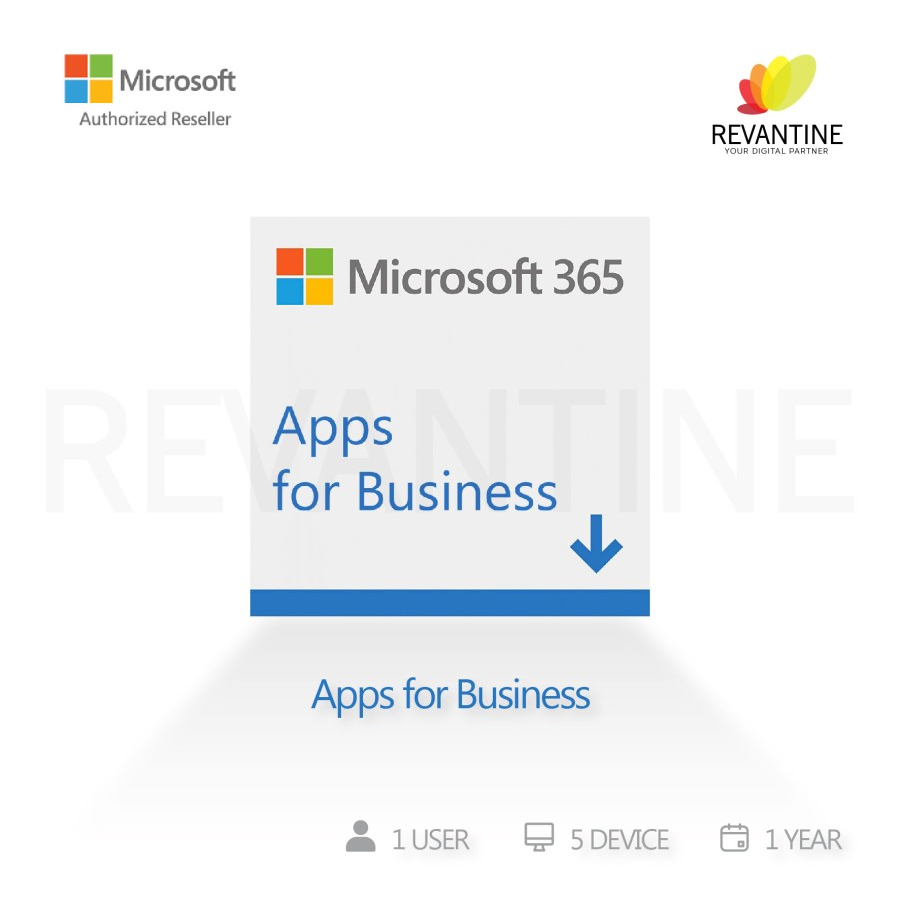 Microsoft Office 365 Apps for Business CSP - 1 User 5 Device 1 Tahun