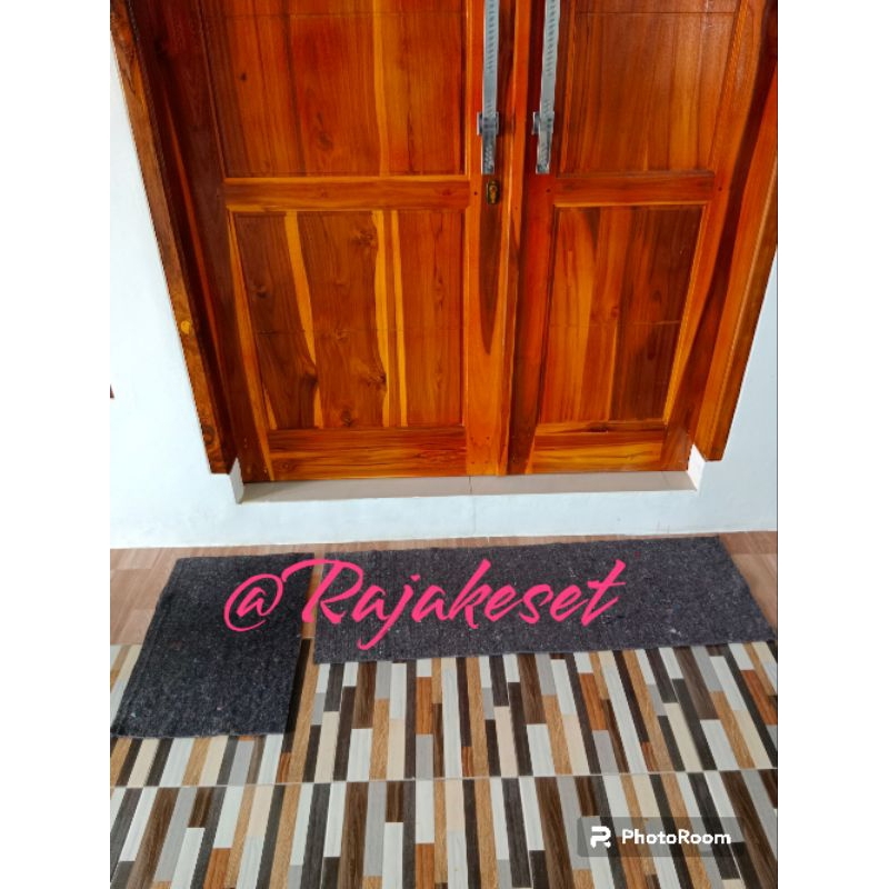 KESET DAPUR Keset Dapur Panjang Serbaguna SET 2 IN 1 120x40 cm 40x60 cm COTTON SHEET