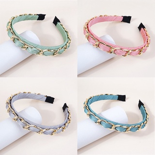 Women's Headband Chain Pattern Bando Wanita Motif Rantai 9141