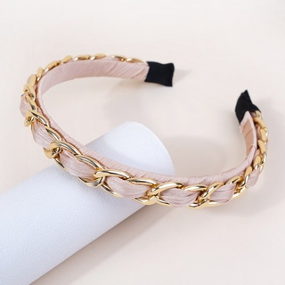 Women's Headband Chain Pattern Bando Wanita Motif Rantai 9141