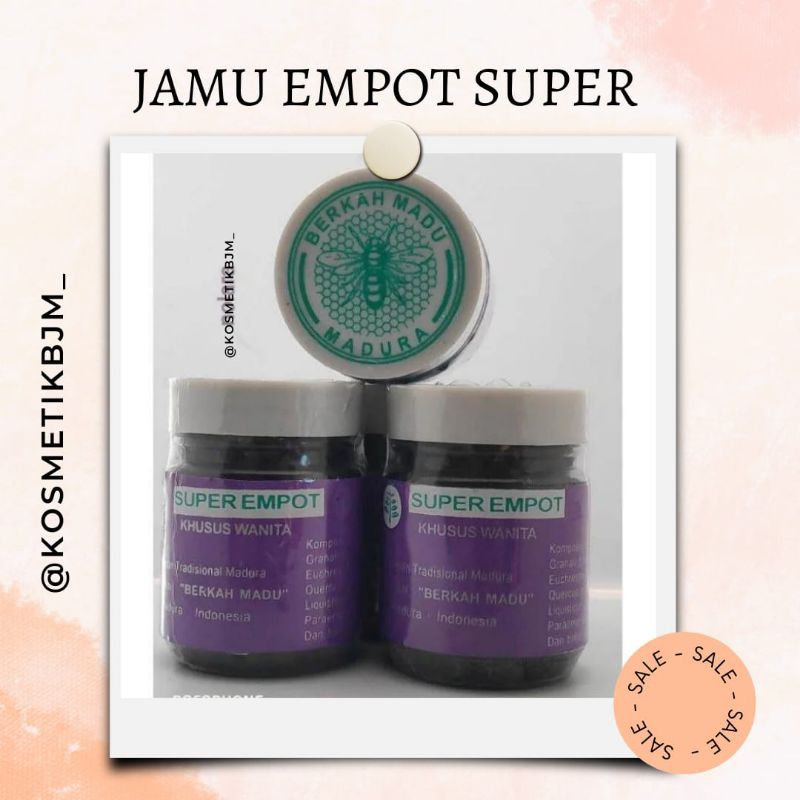 

[READY STOK] JAMU EMPOT SUPER