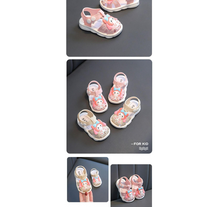 PROMO 10.10 PUNCAK ☀ACCBAYI☀ SA047 Sepatu Sendal Anak Perempuan Sandal Bayi Baby Girl Prewalker Walker Import