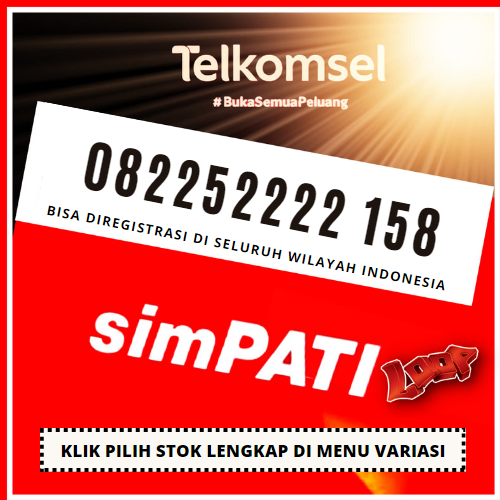 Nomor Cantik Telkomsel - Nomor Cantik Simpati - Nomer Cantik Telkomsel - Nomer Cantik Simpati loop 4G LTE Kwartet 2222 hexa 222222 COMBO SAKTI