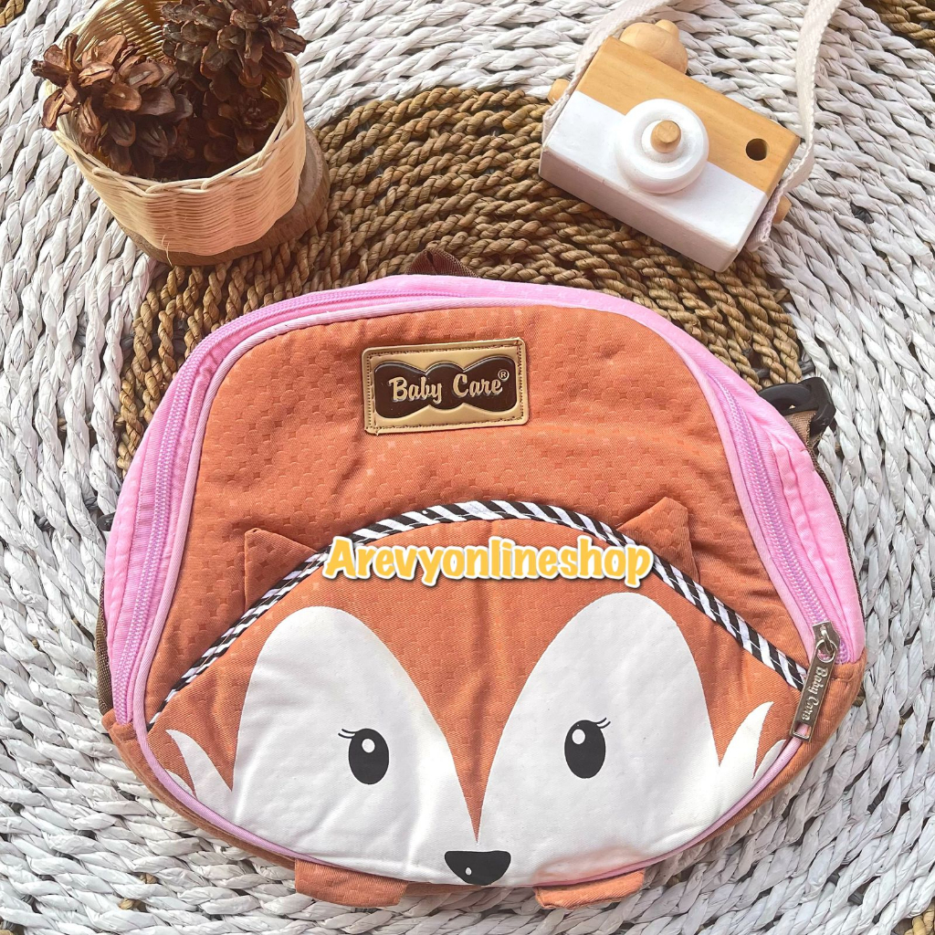 Tas Bayi Kecil Fox Series Baby Care Untuk Perlengkapan Baju Bayi Popok &amp; Botol Susu Arevyonlineshop